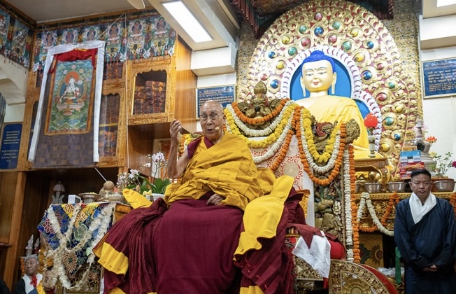 Dalai Lama determined to live more than 100 years to continue to serve Buddhadharma
