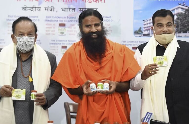 Indian state says yoga guru misled public patanjali’s ‘natural cures’