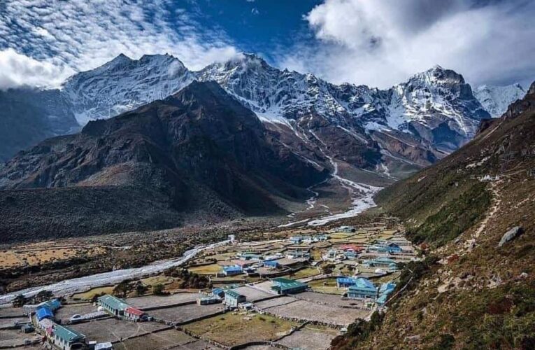 Lake outburst flood sweeps Thame village in Khumbu region