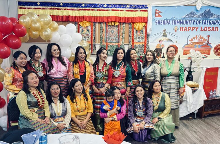 Sherpa community in Calgary gathers to celebrate losar with festive traditions