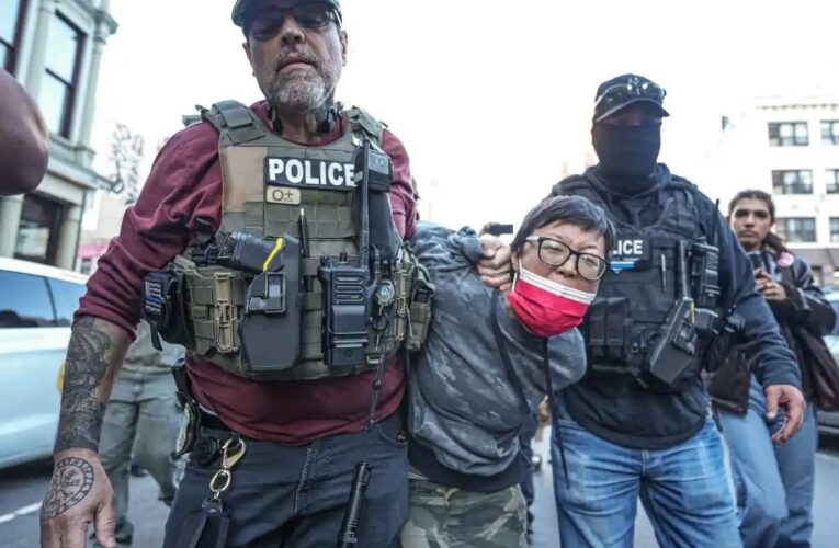 Masked agents arrested Canal Street vendors in a surprise raid