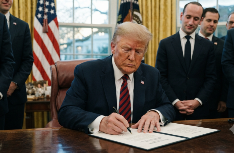 Trump Signs New Orders to Limit Birthright Citizenship and Stop Birth Tourism