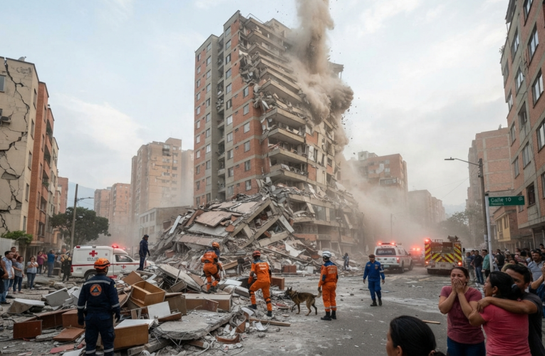 Massive 7.4 Magnitude Earthquake Strikes Western Colombia Triggering National Emergency