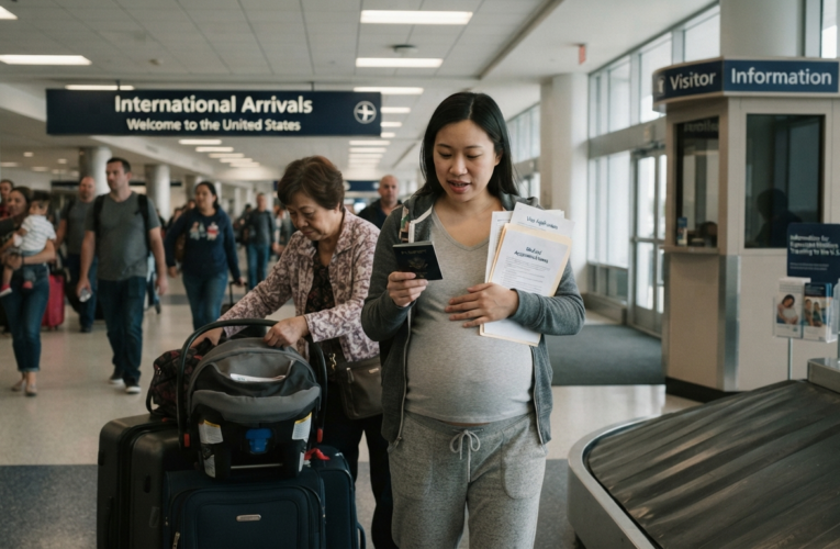 U.S.  Targets Foreign Visitors Giving Birth for Citizenship