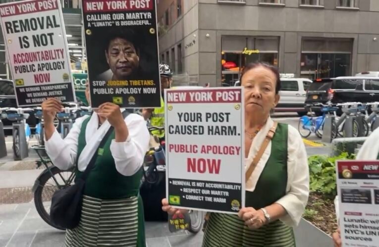 Tibetan Community Demands Apology from New York Post Over Activist Coverage
