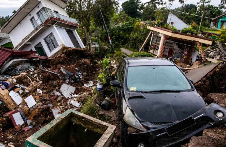 Powerful 7.7 Magnitude Earthquake Devastates Eastern Indonesia Killing at Least 20